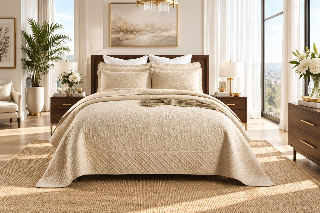 Bedspread Arabesco - Quarto Luxuoso