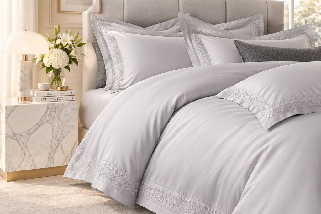 Luminance - Quarto Cinza Prata